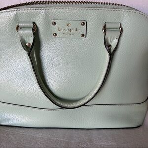Kate Spade Light Green Satchel